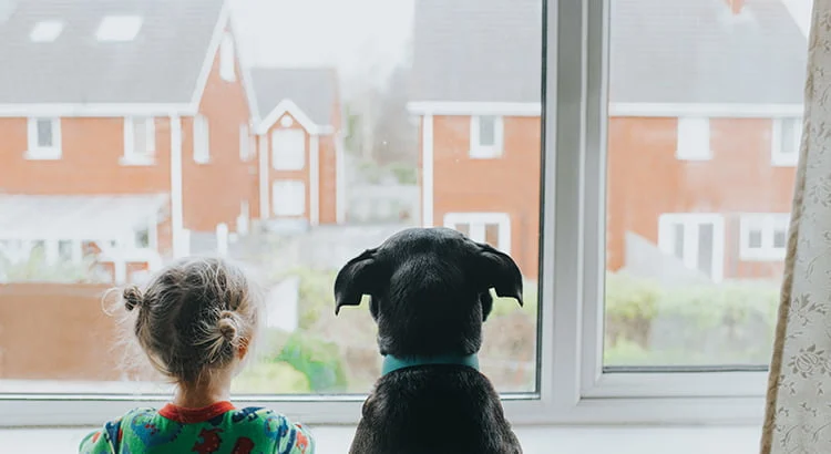 Las Vegas Real Estate - kid with dog